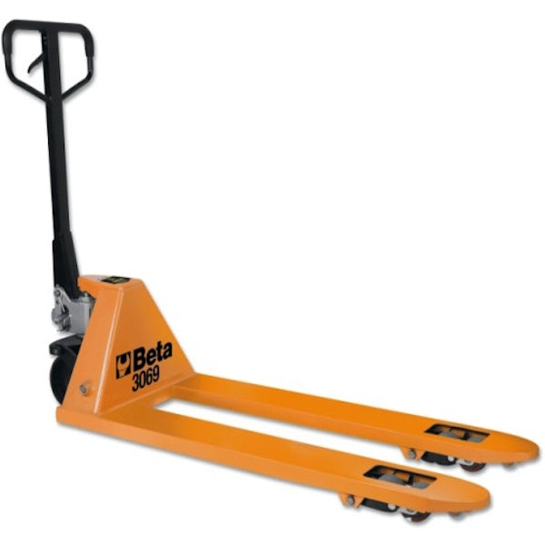 BETA  3069 CARRELLO TRANSPALLET PORTATA KG2500 CON FORCHE DA MM1150