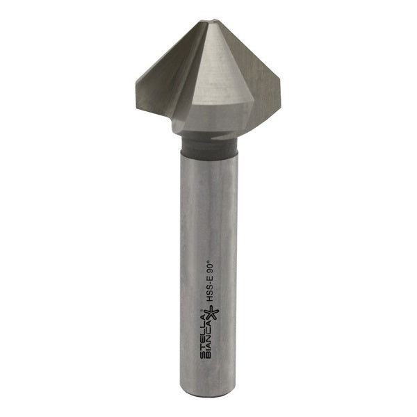 STELLA BIANCA SVASATORE 3 TAGLIENTI A 90° HSS DIN335 D.MM25,0X67 K86