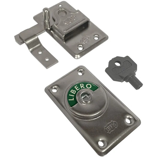 IBFM CATENACCIO LIBERO/OCCUPATO CON CHIAVE ART. 33 VERNICIATO GRIGIO