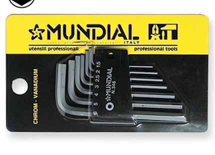 MUNDIAL ART.0346 SERIE 7 CHIAVI MASCHIO ESAGONALI