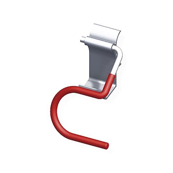 ALFER GANCIO PORTAUTENSILE COAXIS ALLUMINIO NATURALE MM 60 PORTATA KG10