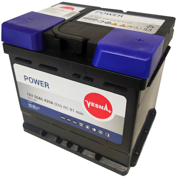 VESNA BATTERIA PER VEICOLI MOD. POWER VS50-L1 50AH 420A