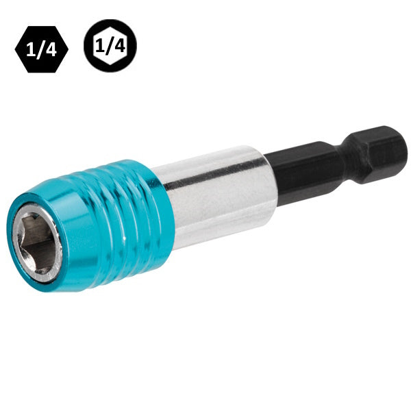 FERVI PORTAINSERTI BITS A CAMBIO RAPIDO CON GHIERA DI COLORE BLU