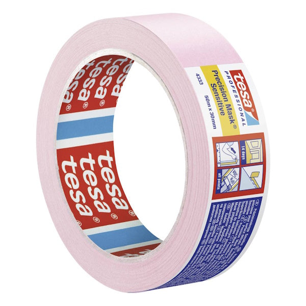 TESA NASTRO IN CARTA PRECISION MASK SENSITIVE MM30X50MT ROSA