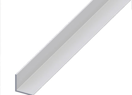 ALFER ANGOLARE LATI UGUALI ALLUMINIO ANODIZZATO ARGENTO MM40X40X2 MT2