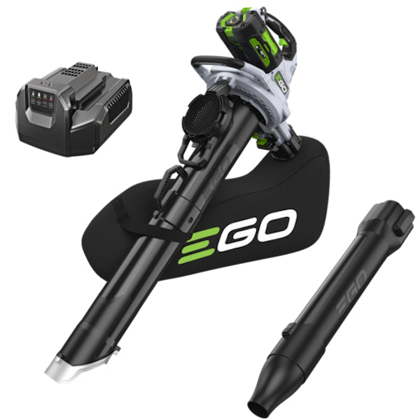 EGO KIT SOFFIATORE LV5004E+ BATTERIA 56V 5,0AH + CARICABATTERIE RAPIDO