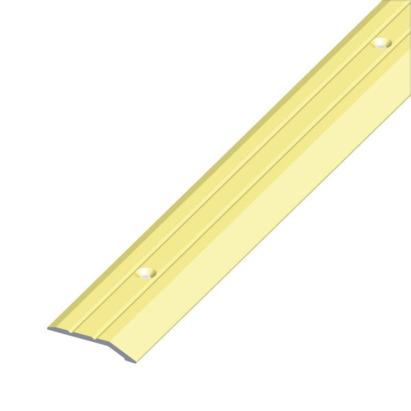 ALFER PROFILO DI CHIUSURA PIATTO ALLUMINIO ANODIZZATO OTTONE MM30X5 MT2