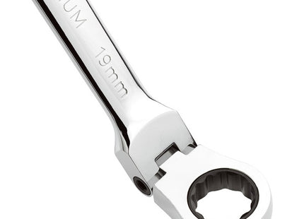 FERVI SERIE 7 CHIAVI COMBINATE CON TESTA SNODATA A CRICCHETTO