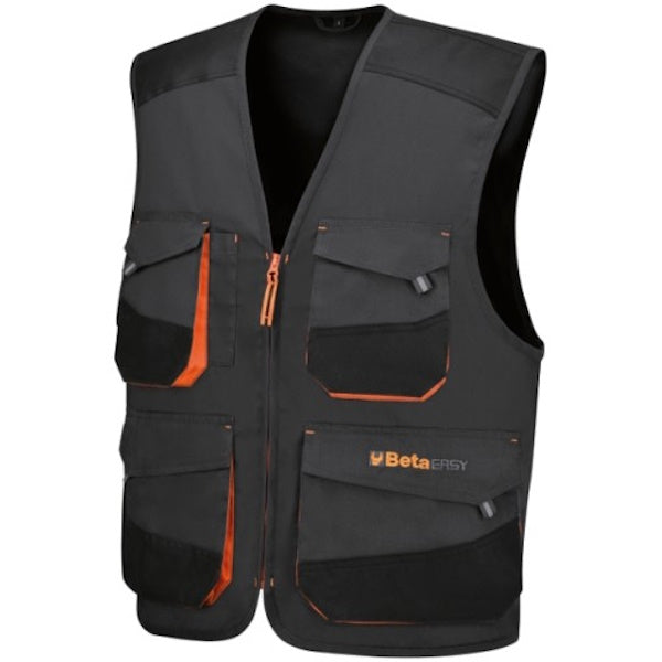 BETA  7867G GILET DA LAVORO LEGGERO COLORE GRIGIO