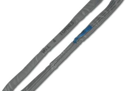 ROBUR FASCIA TONDA SOLLEVAMENTO ART.8177 WLL KG4000 GRIGIO MT4,0X65MM