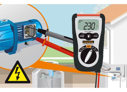 LASERLINER MULTIMETRO UNIVERSALE MULTIMETER-POCKET
