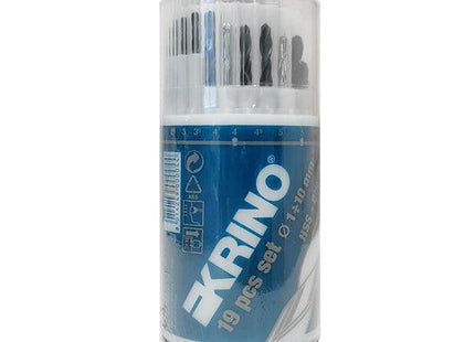 KRINO SERIE PUNTE HSS D.MM1-10+PUNTE DA MURO D.MM4-10 BOX PZ19