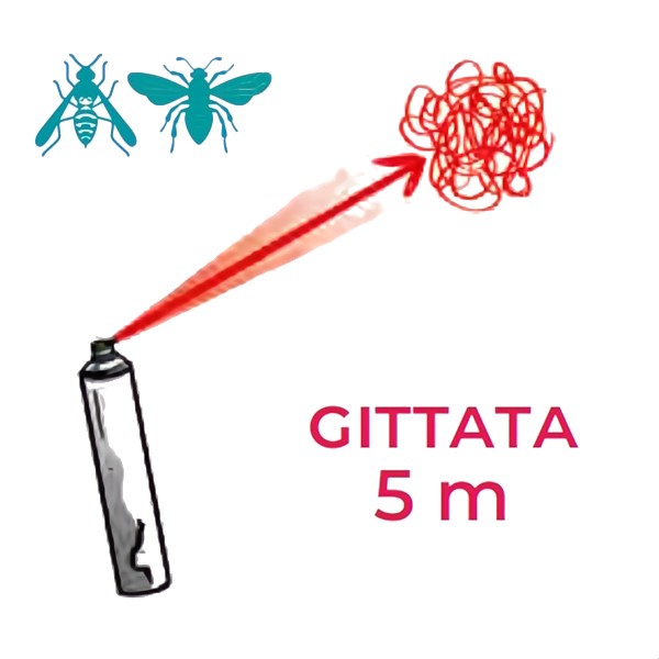 ORMA VESPAJET INSETTICIDA SPRAY A LUNGA GITTATA BOMBOLA ML750