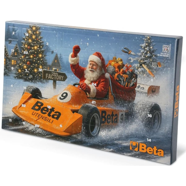 BETA 9920 CA/25-5 CALENDARIO DELL'AVVENTO CON ASSORTIMENTO 28 UTENSILI