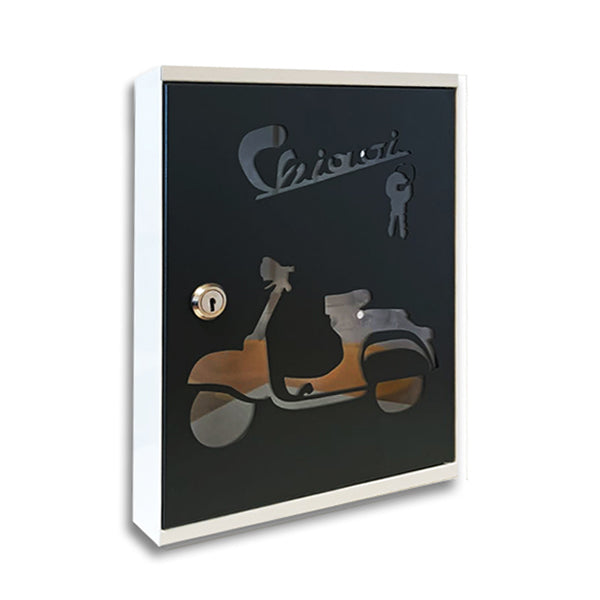ALUBOX BACHECA CON 16 GANCI PER CHIAVI MIA SCOOTER