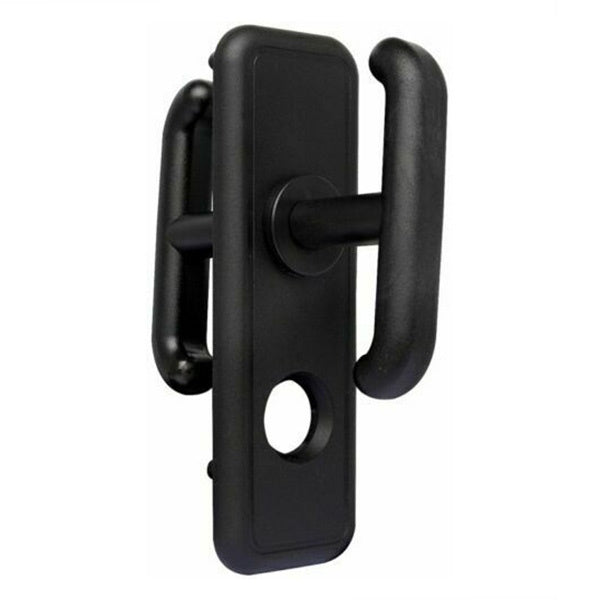 PREFER MANIGLIA PER PORTE BASCULANTI CILINDRO TONDO QUADRO MM8 NERA