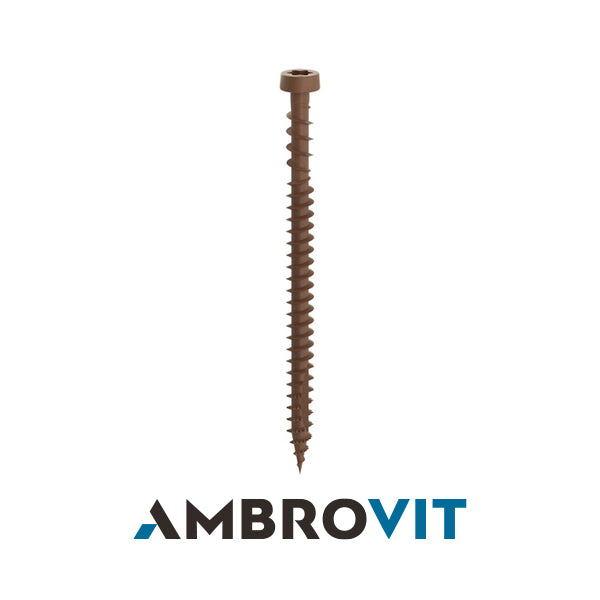 AMBROVIT VITE PER TERRAZZE TC TX A SCOMPARSA MARRONE D.MM 5,0X 80