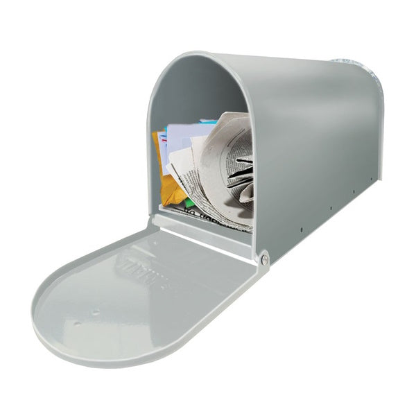 ALUBOX CASSETTA POSTALE MOD. TOPOLINO "USA MAIL" COLORE ARGENTO