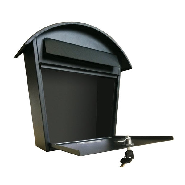 ALUBOX CASSETTA POSTALE MOD. CHALET COLORE GRIGIO