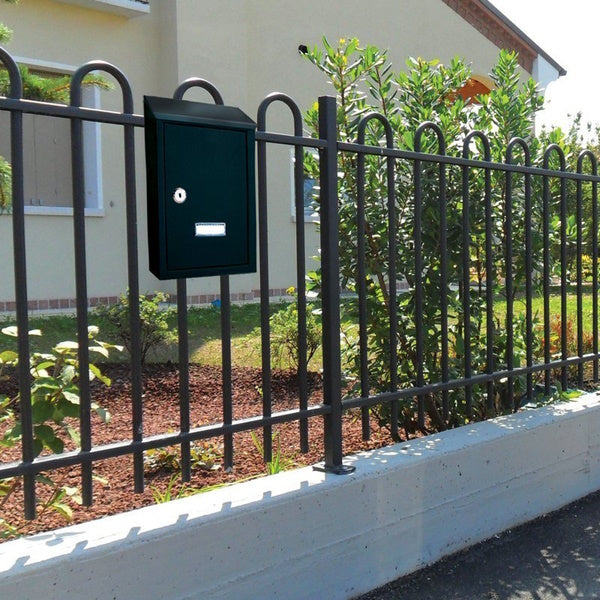 ALUBOX CASSETTA POSTALE MOD. PRIMA COLORE NERO