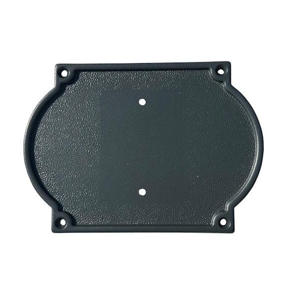 ALUBOX TARGA IN OTTONE PORTA NUMERI CIVICI DA 1 NUMERO GRIGIA MM170X120