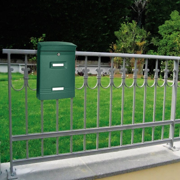 ALUBOX CASSETTA POSTALE MOD. IBIZA COLORE VERDE