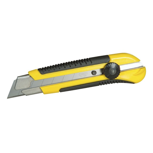 STANLEY CUTTER IN BI-MATERIALE DYNAGRIP CON LAMA DA MM25