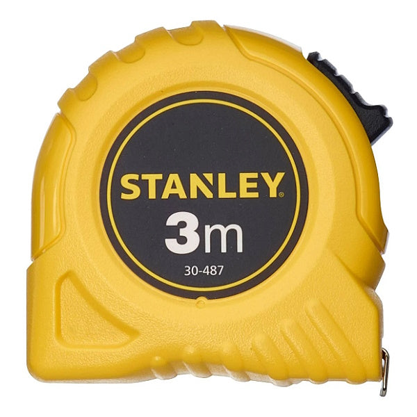 STANLEY FLESSOMETRO IN ABS ANTIURTO MT 3 NASTRO MM12,7