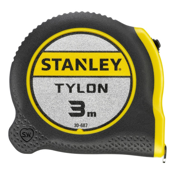 STANLEY FLESSOMETRO TYLON CASSA IN ABS ANTIURTO MT 3 NASTRO MM12,7