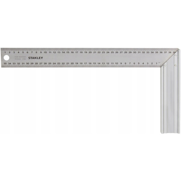 STANLEY SQUADRA PER FALEGNAMI LAMA INOX GRADUATA MM200X400