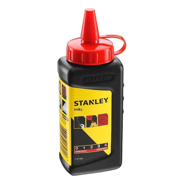 STANLEY POLVERE PER TRACCIARE COLORE ROSSO FLACONE DA GR 115