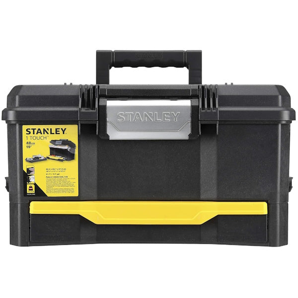 STANLEY CASSETTA PORTAUTENSILI ONE TOUCH 19" CON CASSETTO