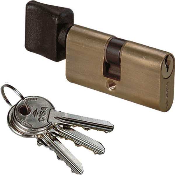 CISA CILINDRO OVALE CON POMOLO MM28/28