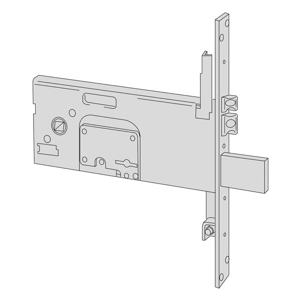 CISA ELETTROSERRATURA DA INFILARE PER FASCE H.MM78 ENTRATA MM90 AMBIDX