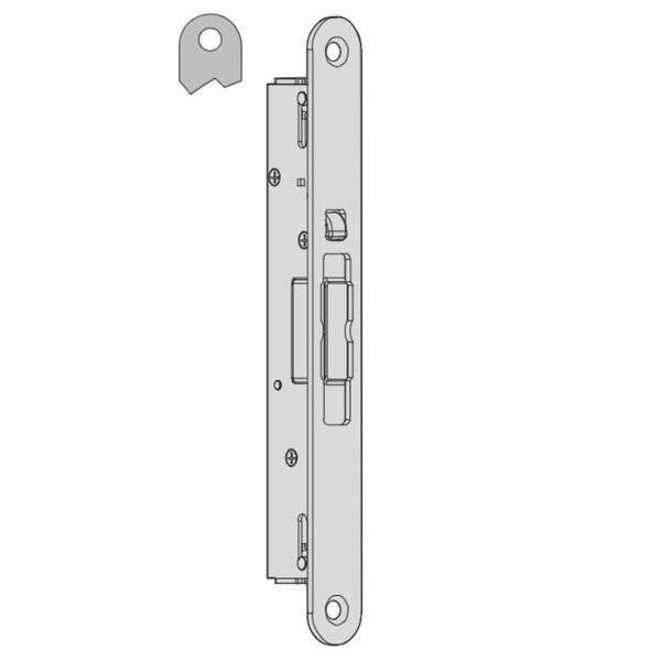 CISA SERRATURA DA INFILARE PER ANTA SECONDARIA