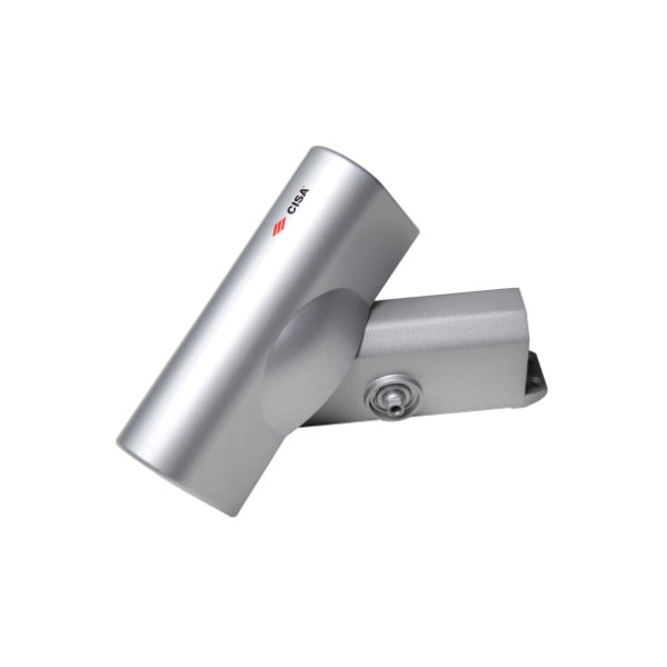 CISA CHIUDIPORTA AEREO SMART PLUS 2 CON ARRESTO COLORE ALLUMINIO