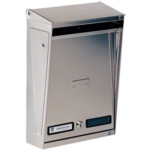 SILMEC CASSETTA POSTALE MOD. S012 IN ACCIAIO INOX