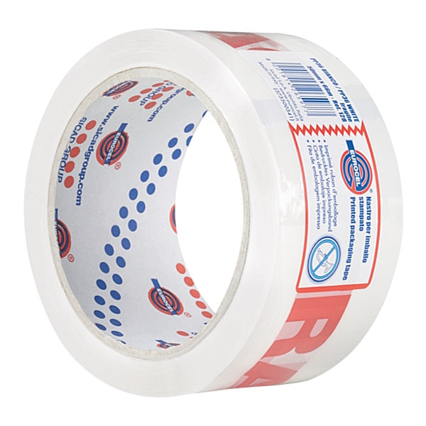 EUROCEL NASTRO ADESIVO IMBALLAGGIO FRAGILE MM50X66MT ART. PP36NN