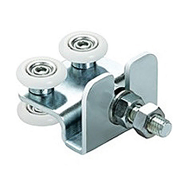 COMUNELLO CARRELLO A 4 RUOTE IN NYLON ART.41-24 ZINCATO