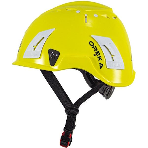 Casco Antinfortunistico Irudek Oreka - Giallo, Certificato EN397, Leggero E Regolabile - Foto 12