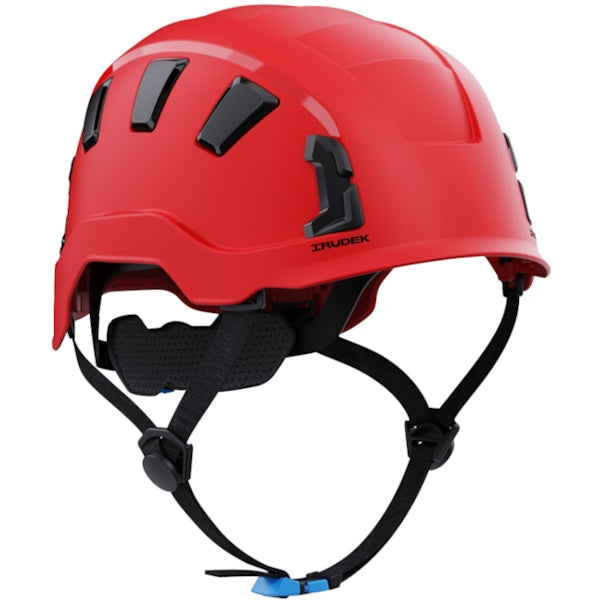 IRUDEK ELMETTO MOD. OREKA II PER LAVORI IN QUOTA EN 397 COLORE ROSSO