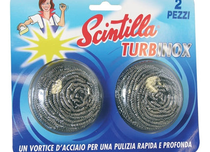 SCINTILLA PAGLIETTA IN ACCIAIO INOX TURBINOX CONF.DA PZ2