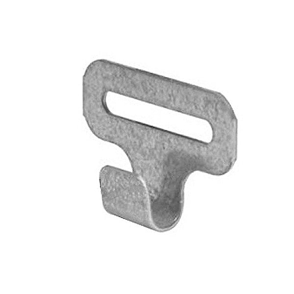 BOLIS GANCIO 1 FERITOIA ZINCATO PER RULLO IN LEGNO TAPPARELLE CONF.PZ10