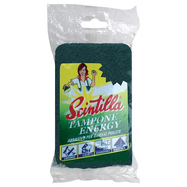 SCINTILLA TAMPONE AD ALTA ABRASIVITA' ENERGY PER PULIZIE
