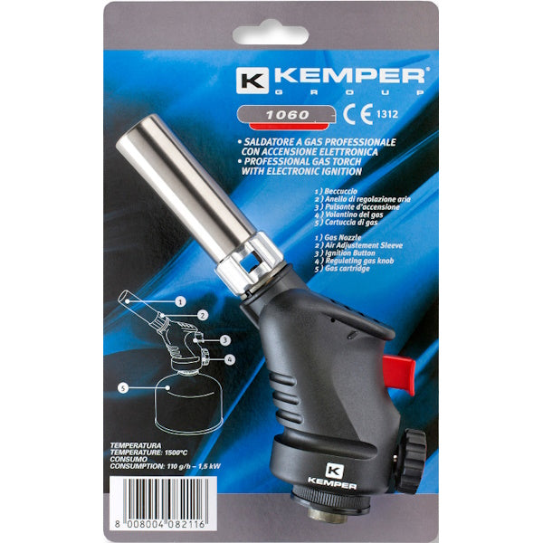KEMPER SALDATORE LAMPADA ACCENSIONE PIEZO PER CARTUCCE VALVOLATE