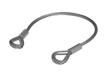 COMUNELLO FUNE DI SICUREZZA PER ANTE BATTENTI MM.400 ZINCATA ART.195-400