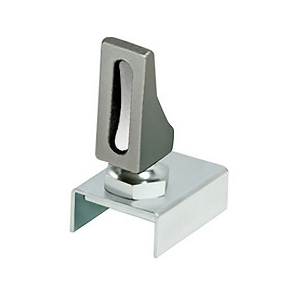 COMUNELLO PERNO SFERICO REGOLABILE E PIASTRA ART.106PST ZINCATO