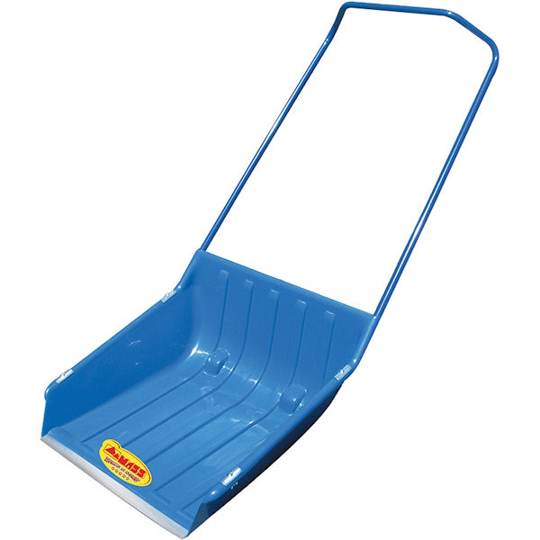 MASS PALA NEVE A SLITTA IN POLIPROPILENE CON RUOTE E PROFILO CM68X71