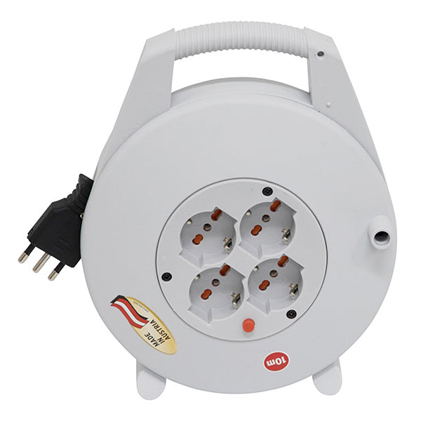 BRENNENSTUHL BOX AVVOLGICAVO VARIO-LINE GRIGIO CHIARO CON CAVO MT10 230V