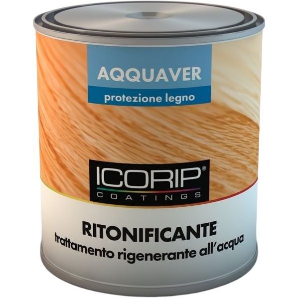 ICORIP AQQUAVER RITONIFICANTE INCOLORE PER LEGNO LT 0,75